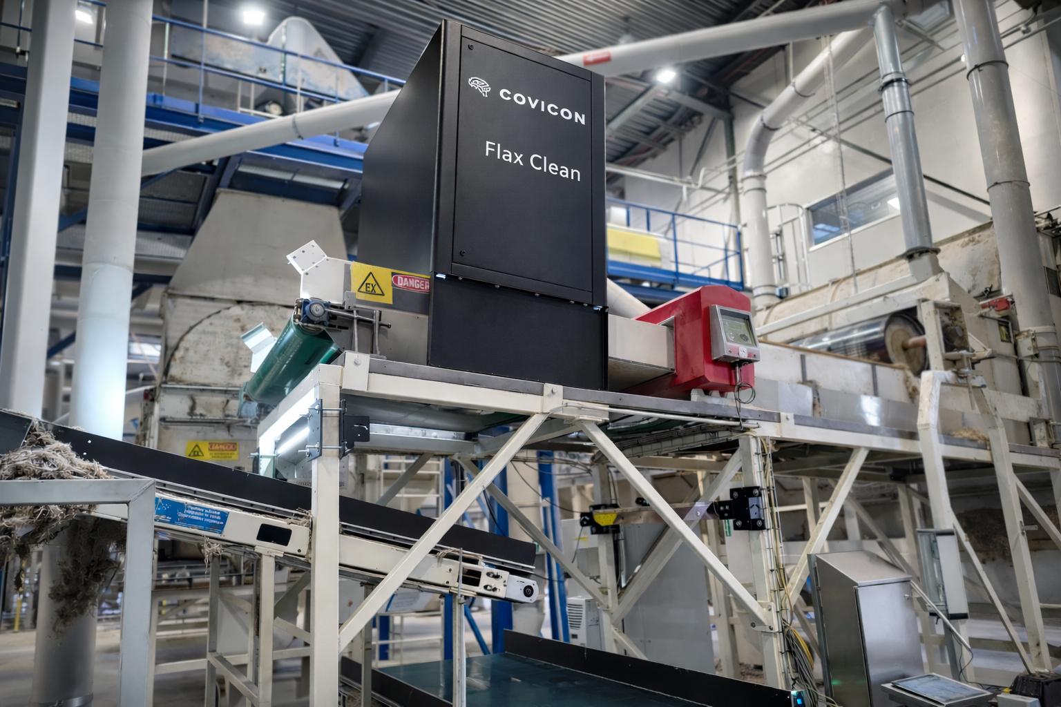 Flax Clean Inspection System | Covicon